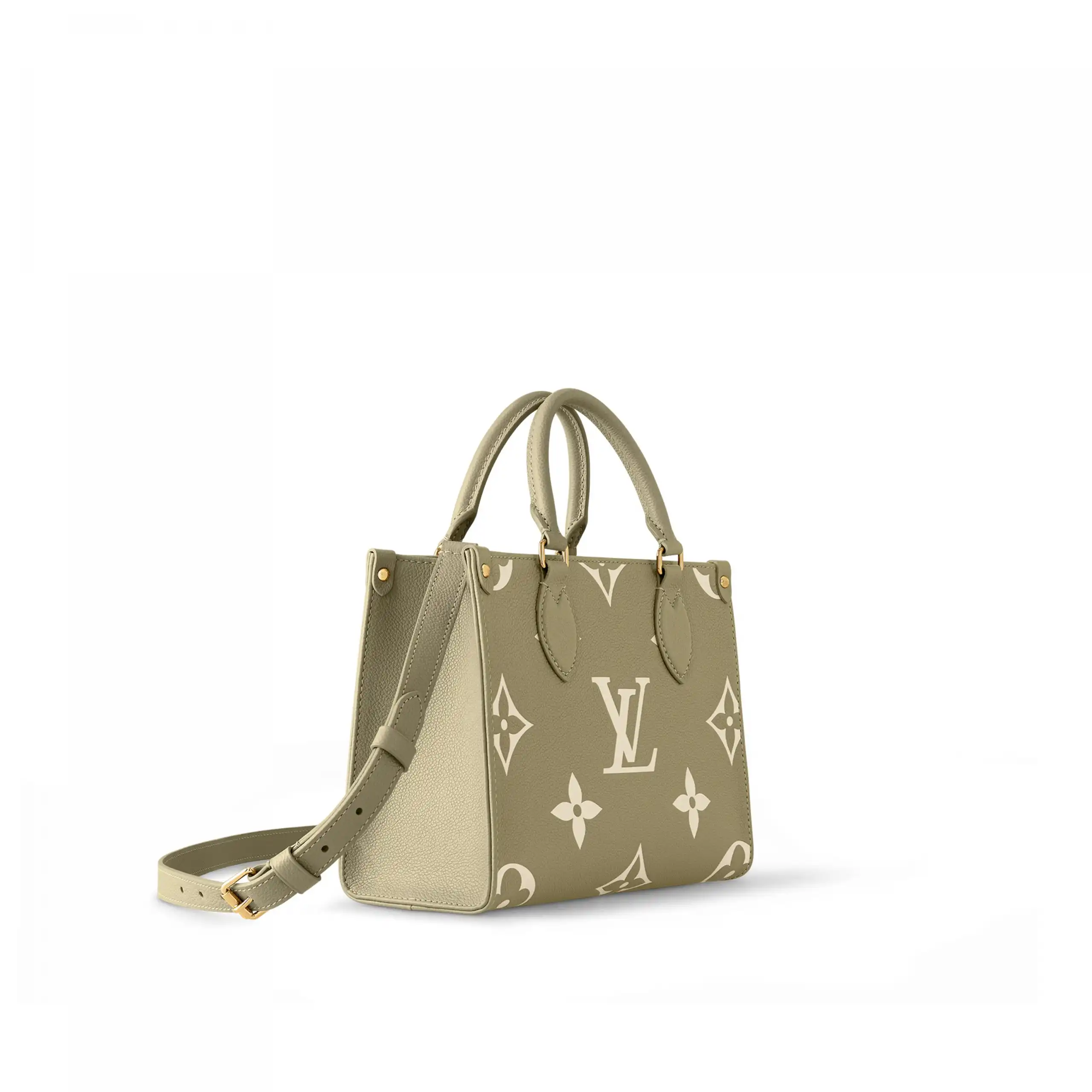 Cheap Louis Vuitton M46647 OnTheGo PM Khaki Cream 0125