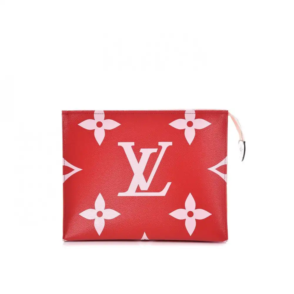 Cheap Louis Vuitton M67692 Monogram Giant Toiletry Pouch 26 Rouge 0129