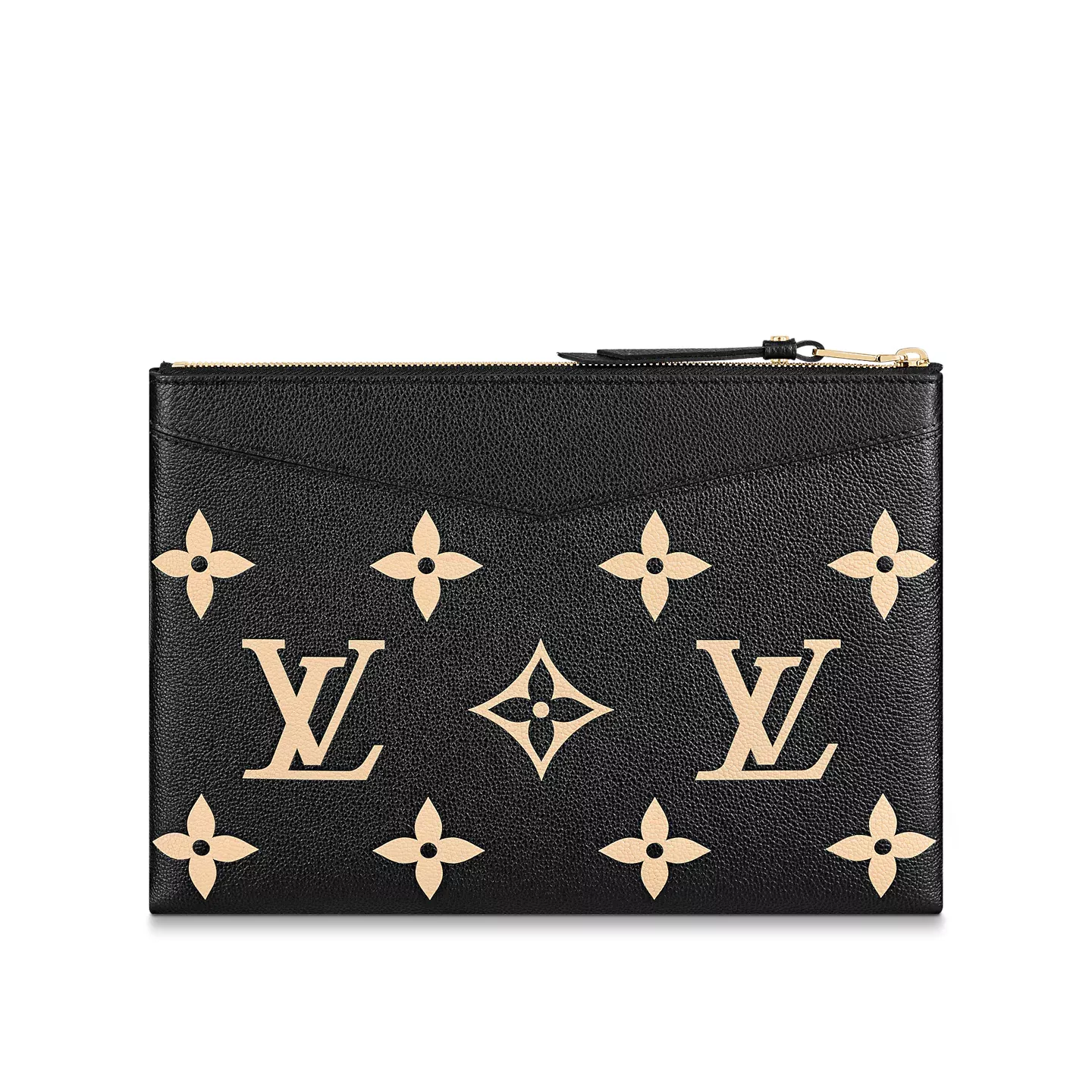 Affordable Louis Vuitton Bicolor Monogram Empreinte Leather M81292 Daily Pouch 0119