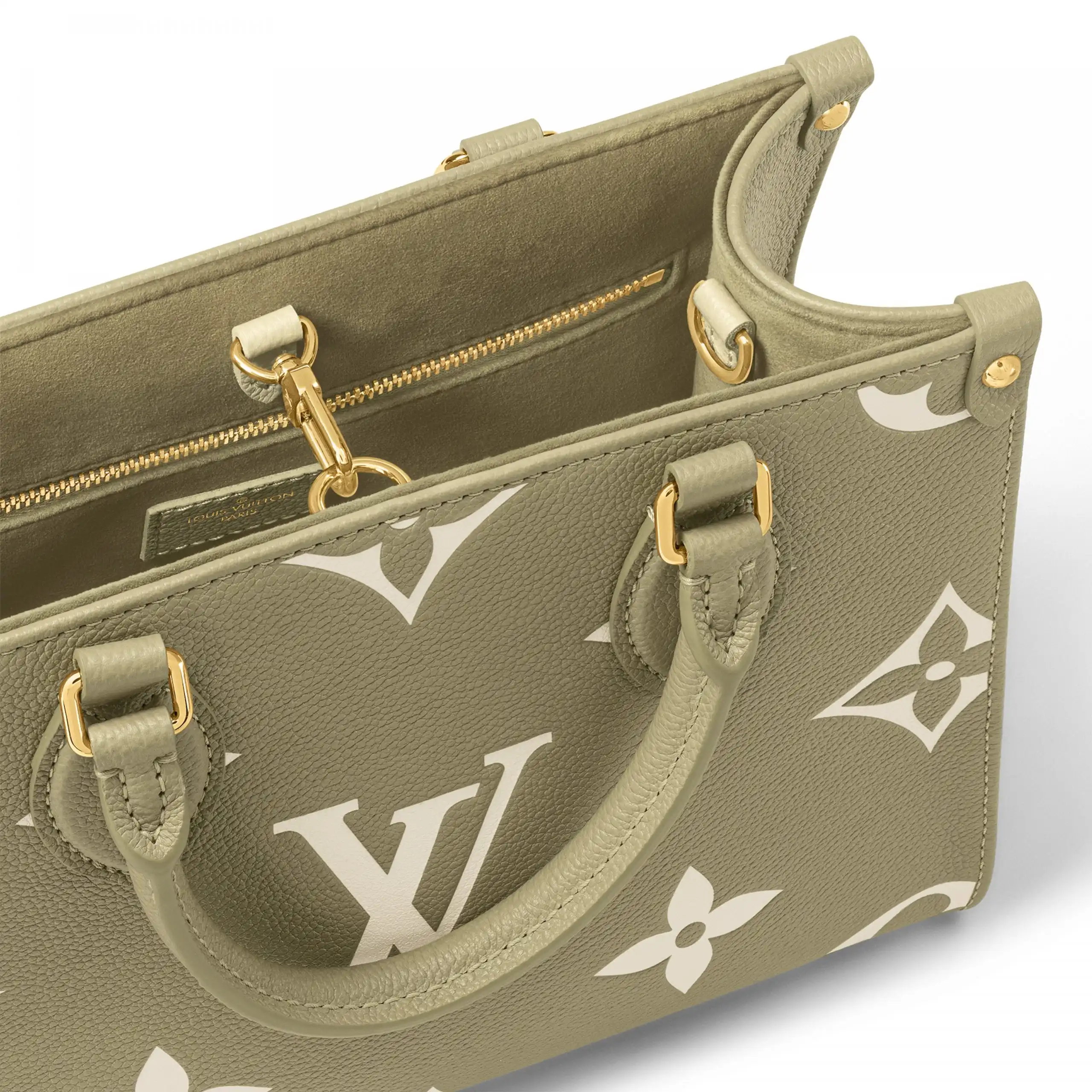 Cheap Louis Vuitton M46647 OnTheGo PM Khaki Cream 0125