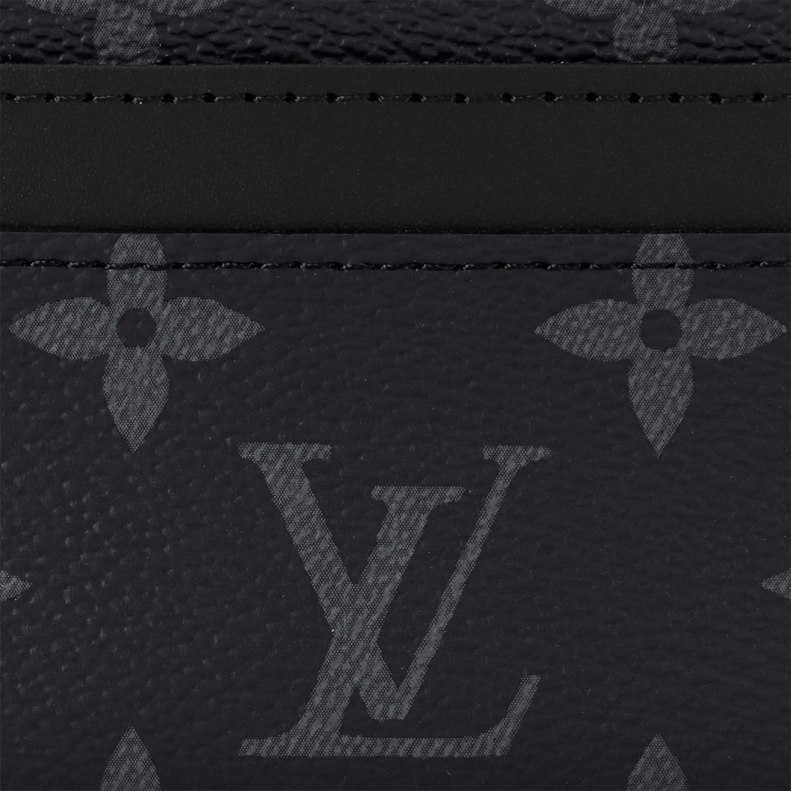 Cheap Louis Vuitton M62170 Double Card Holder Monogram Eclipse 0126