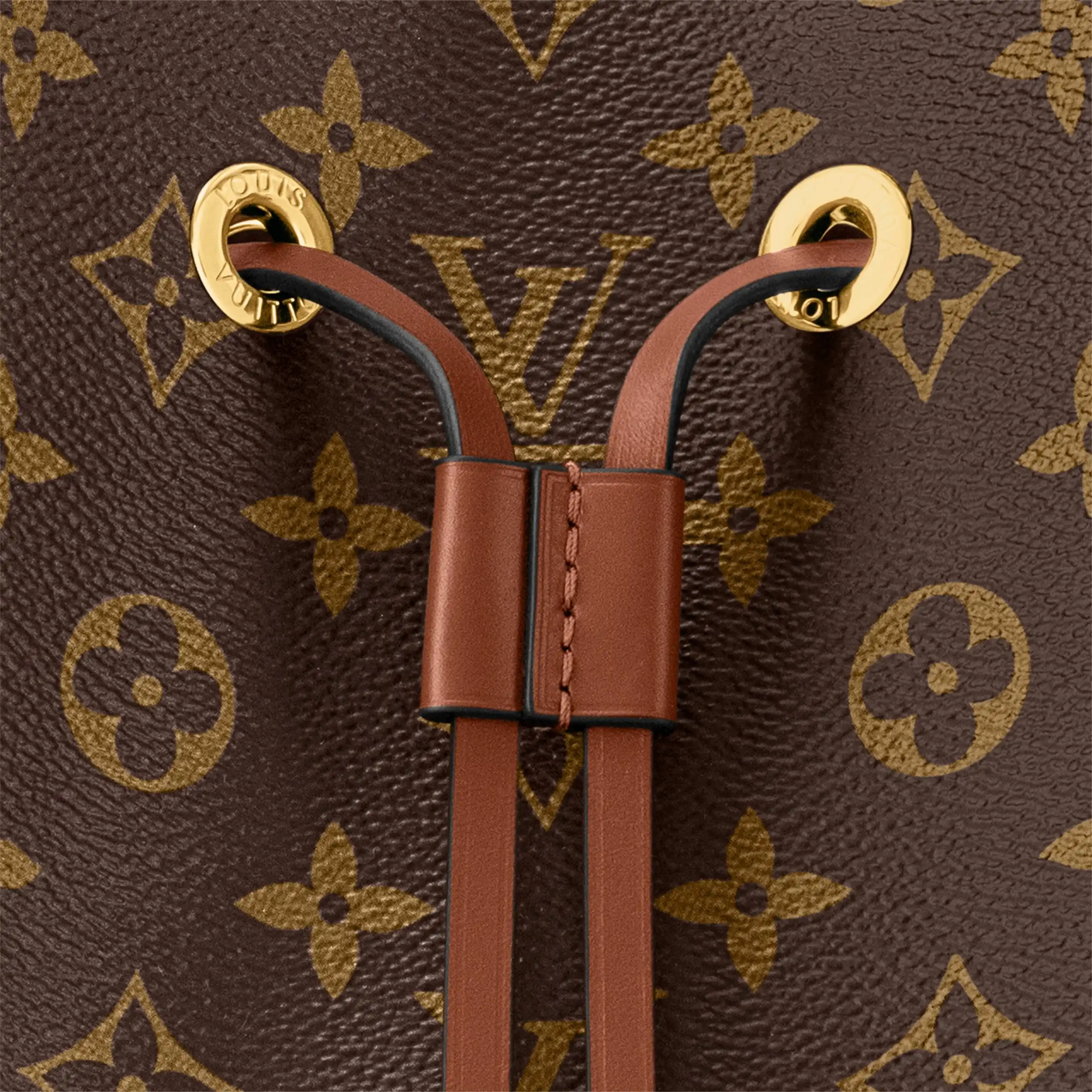 Affordable Louis Vuitton M44887 Caramel Brown Monogram NéoNoé MM 0123