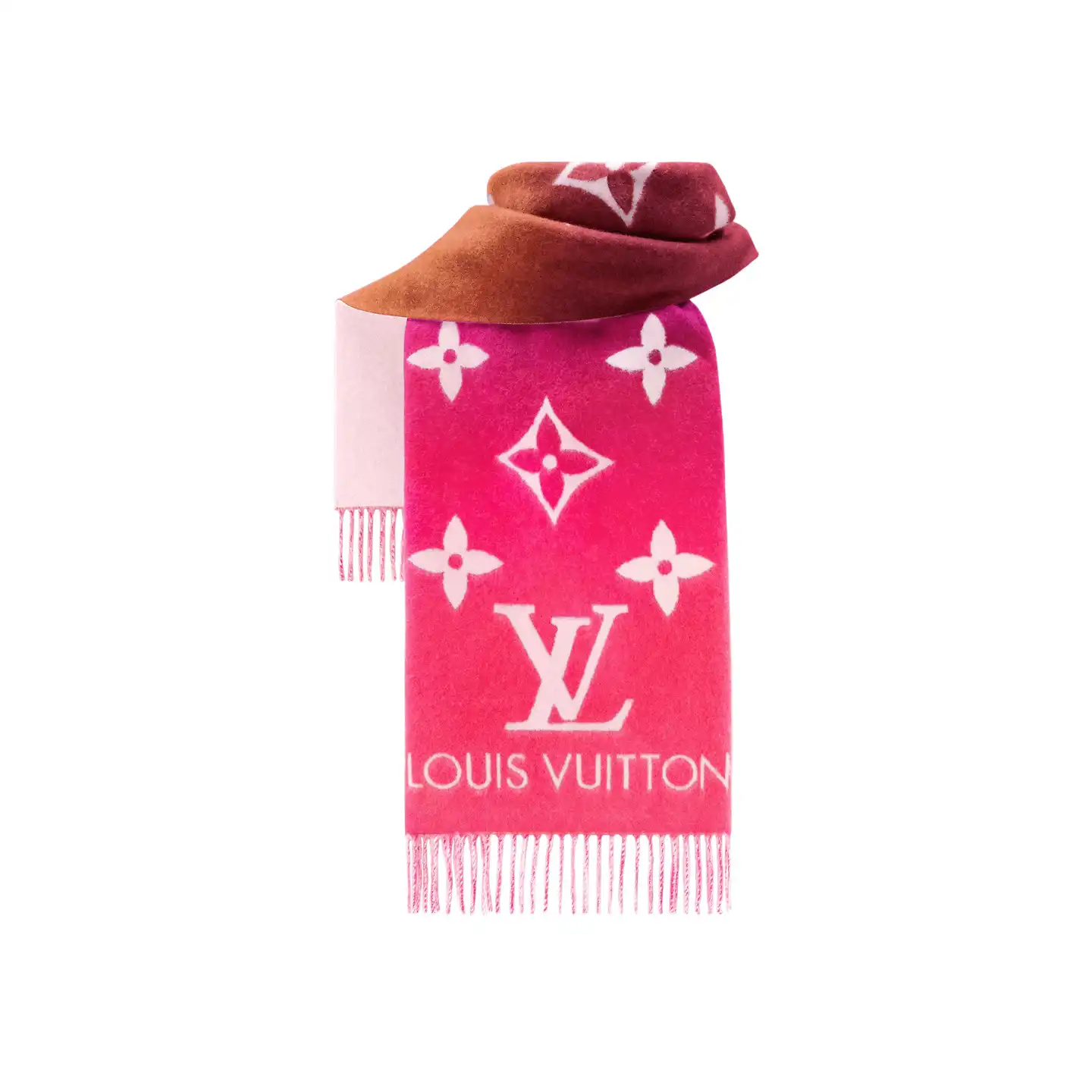 Louis Vuitton Grenadine M79506 Reykjavik Gradient Scarf 0124