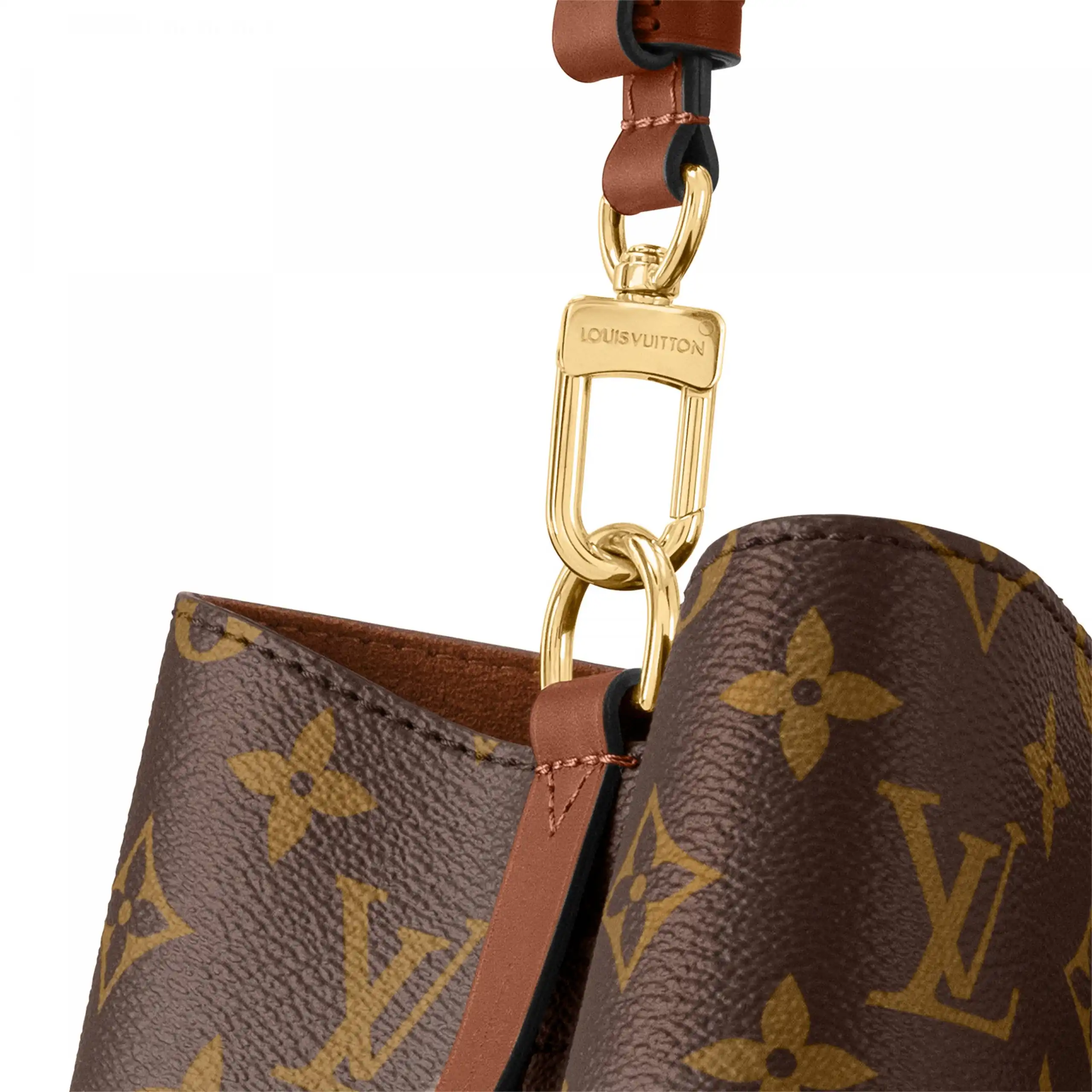 Affordable Louis Vuitton M44887 Caramel Brown Monogram NéoNoé MM 0123