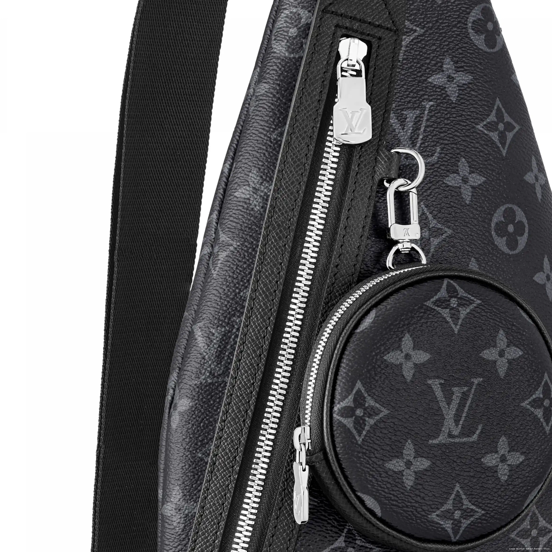 Cheap Vuitton Eclipse Monogram M30936 Louis Duo Slingbag 0227