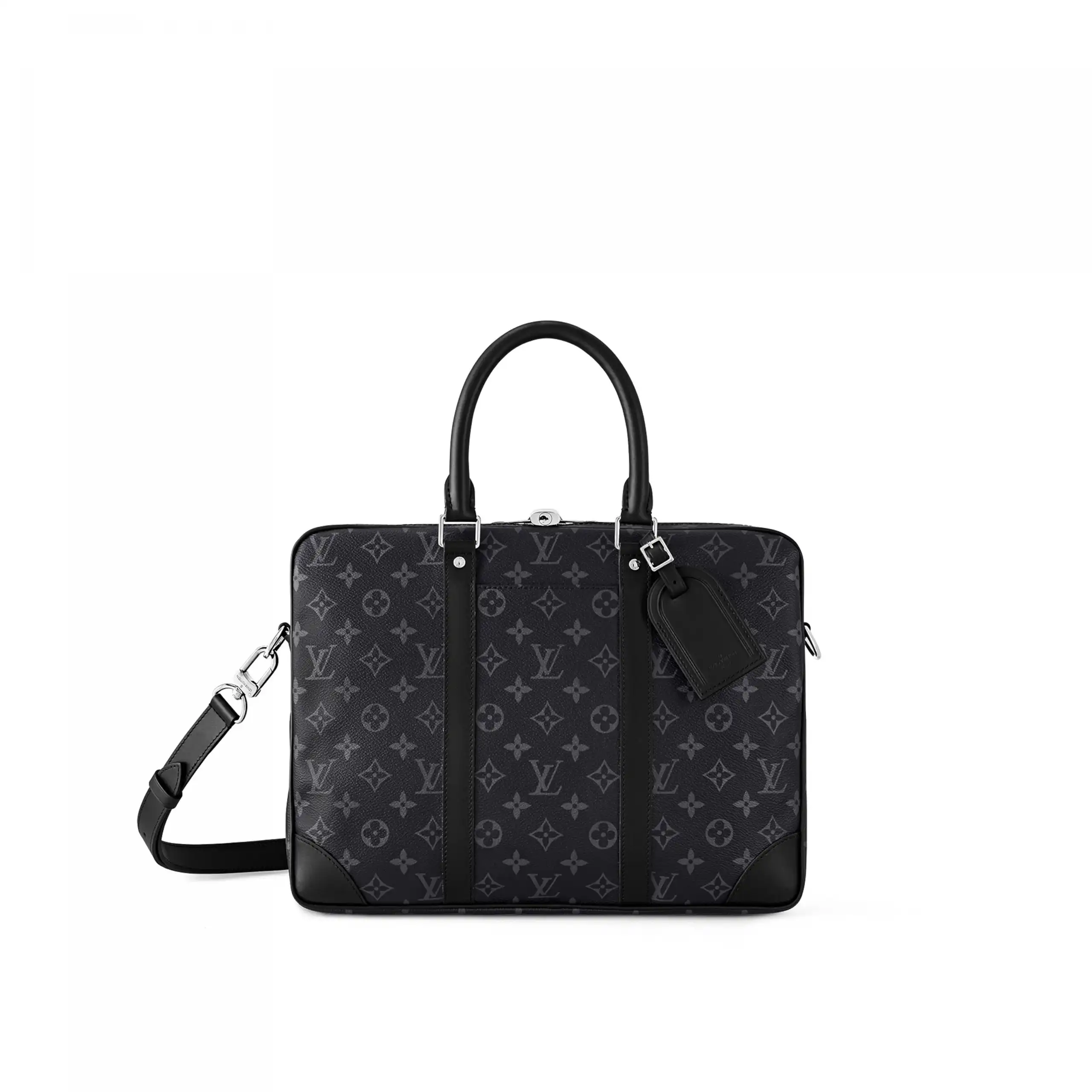 Affordable Louis Vuitton M46457 Porte-Documents Voyage PM Black 0202