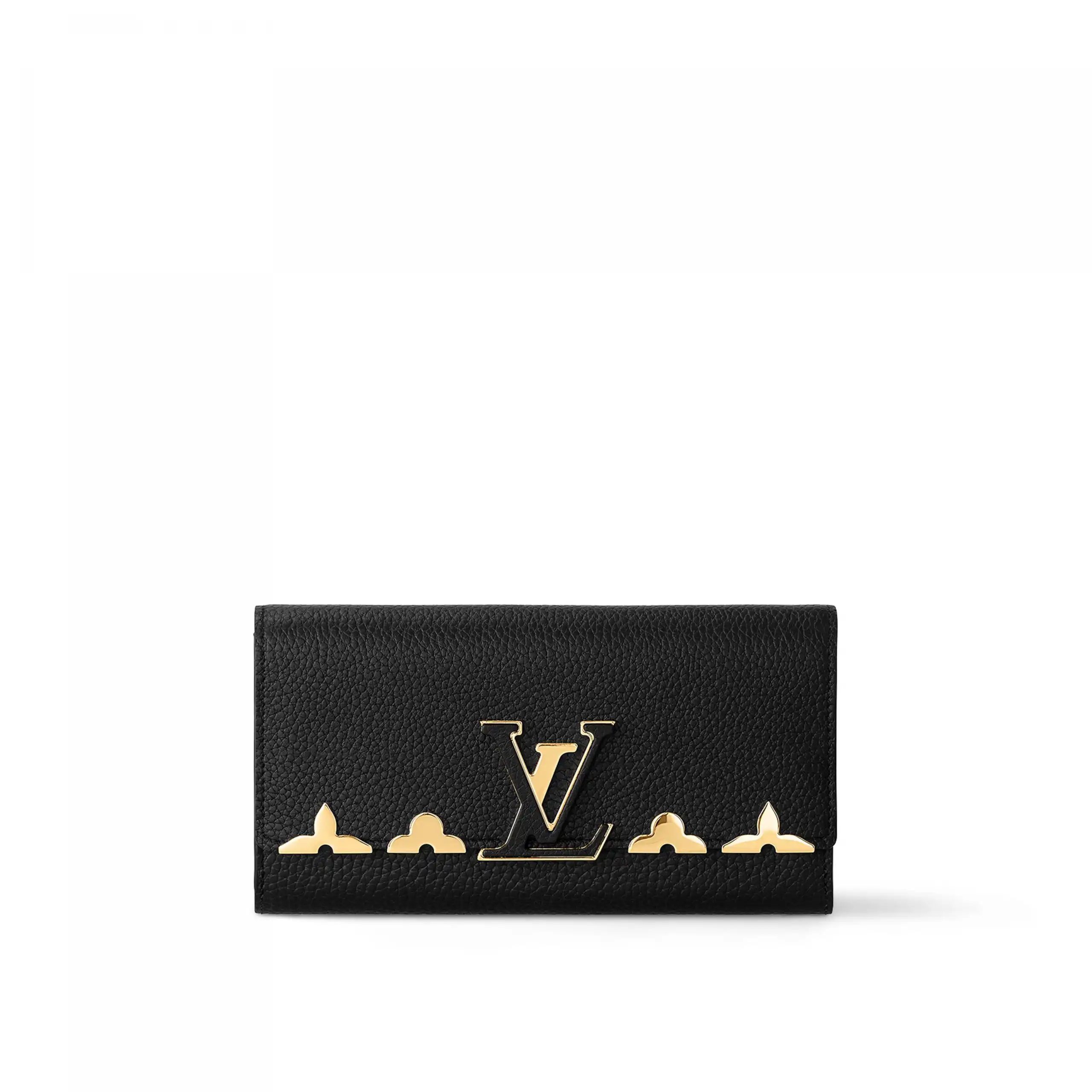 Cheap Louis Vuitton M64551 Capucines Wallet Black 0203