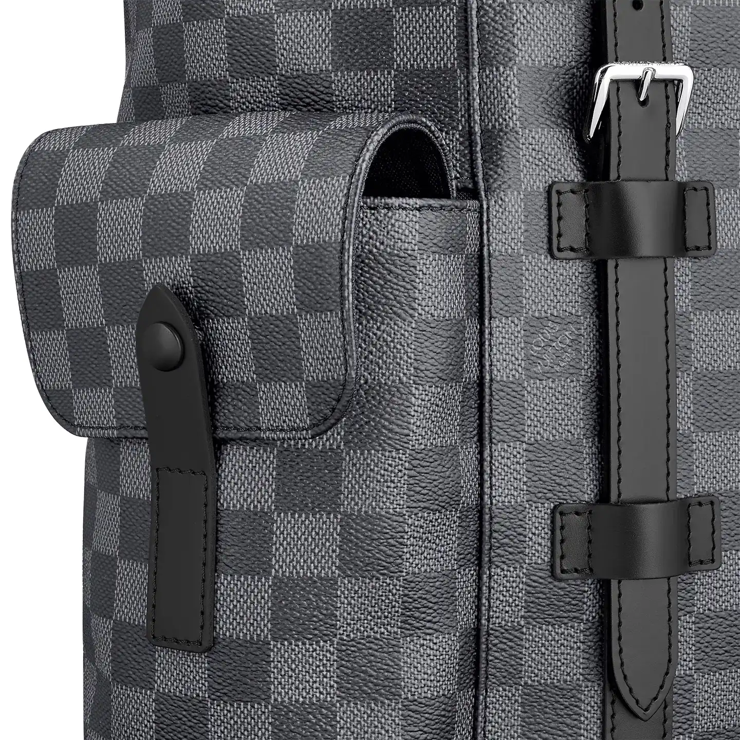 Affordable Louis Vuitton Damier Graphite Canvas N41379 Christopher PM 0202