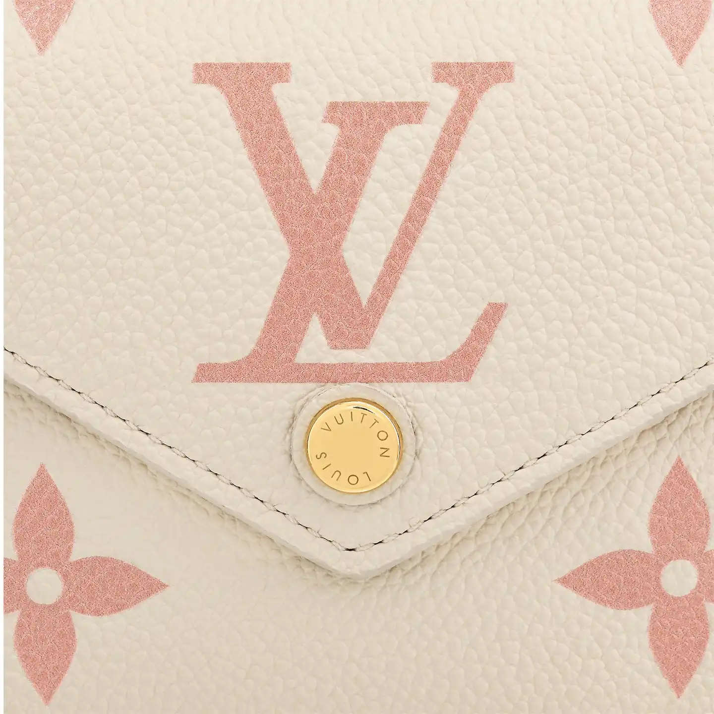 Affordable Louis Vuitton Crème   Rose Trianon M82062 Victorine Wallet 0205