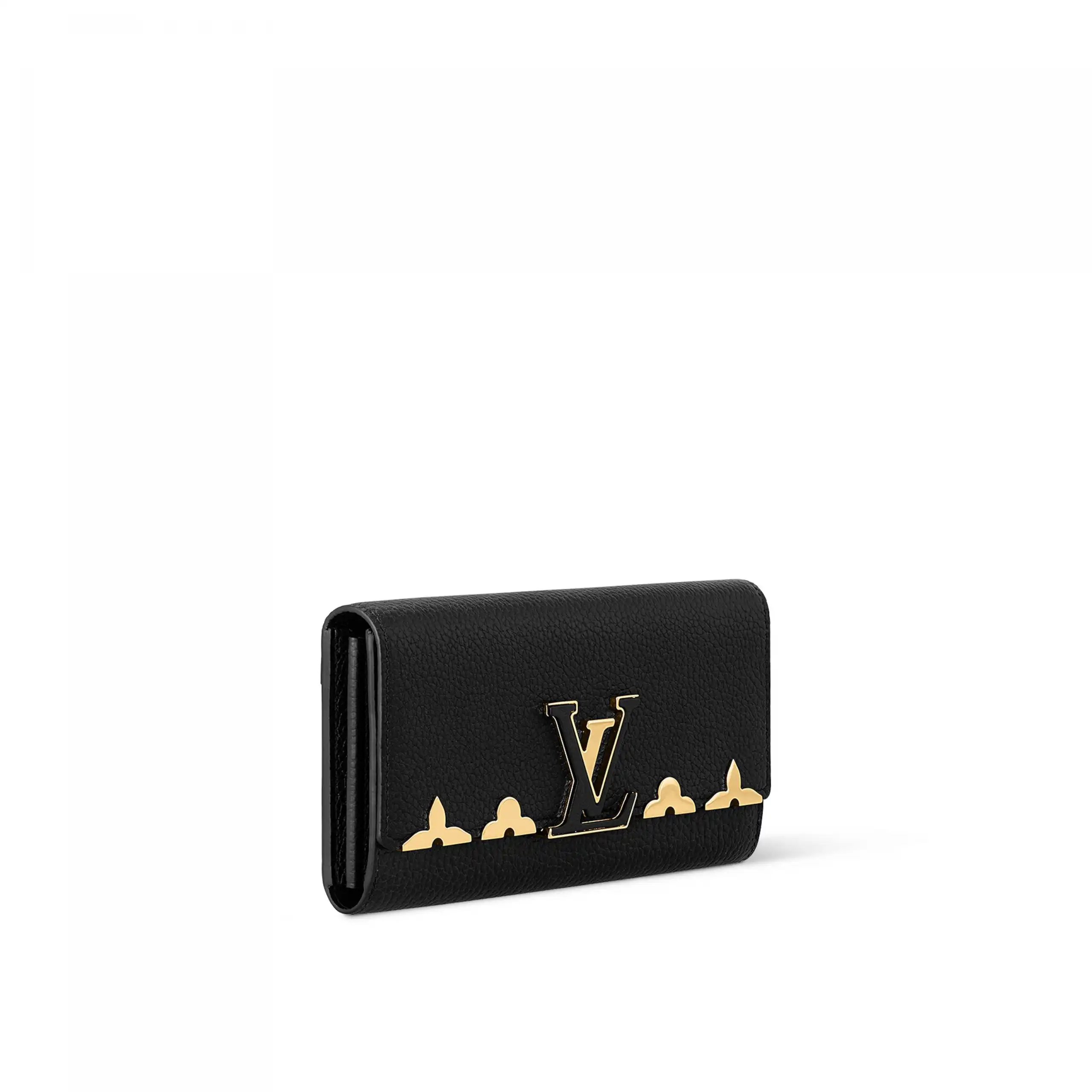 Cheap Louis Vuitton M64551 Capucines Wallet Black 0203