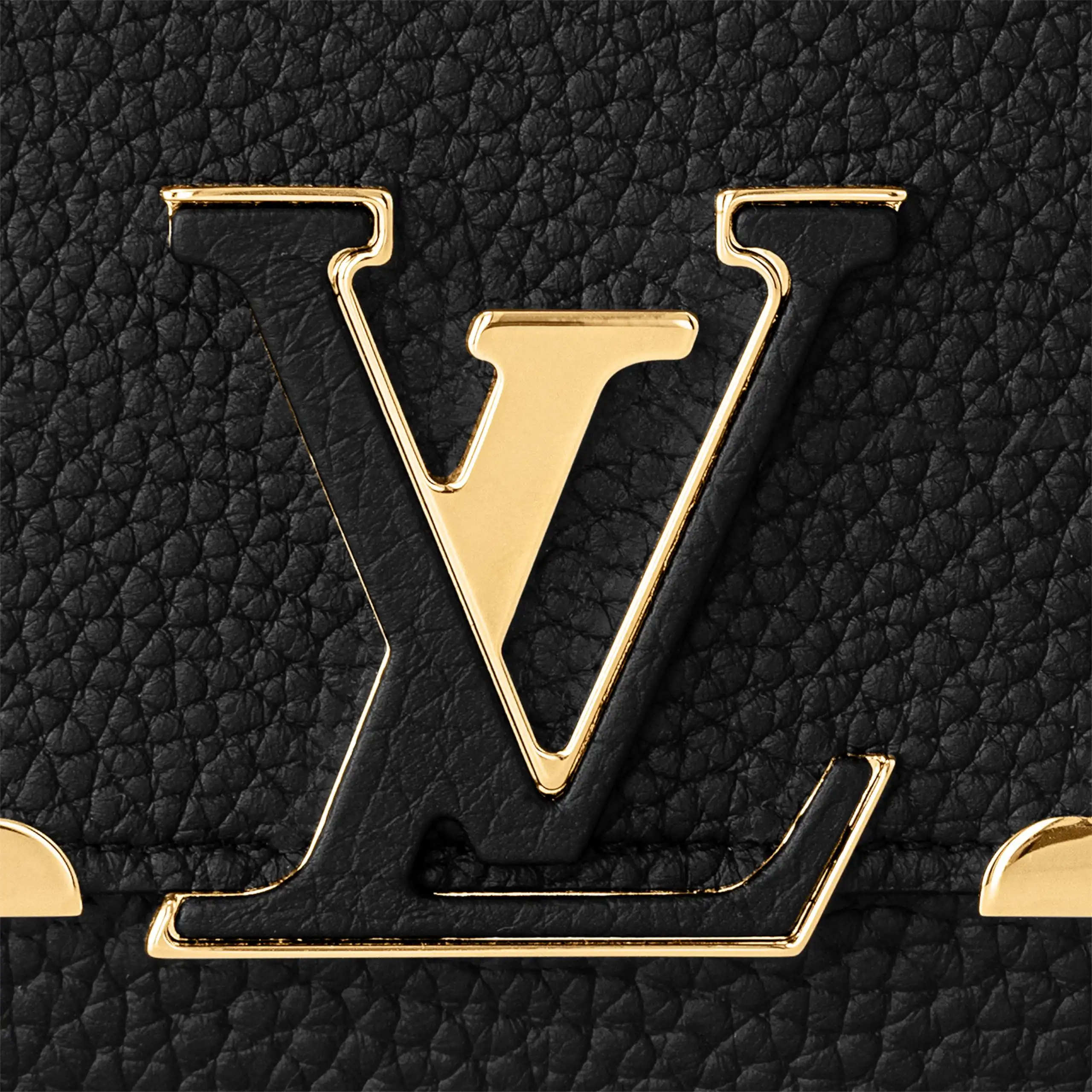 Cheap Louis Vuitton M64551 Capucines Wallet Black 0203