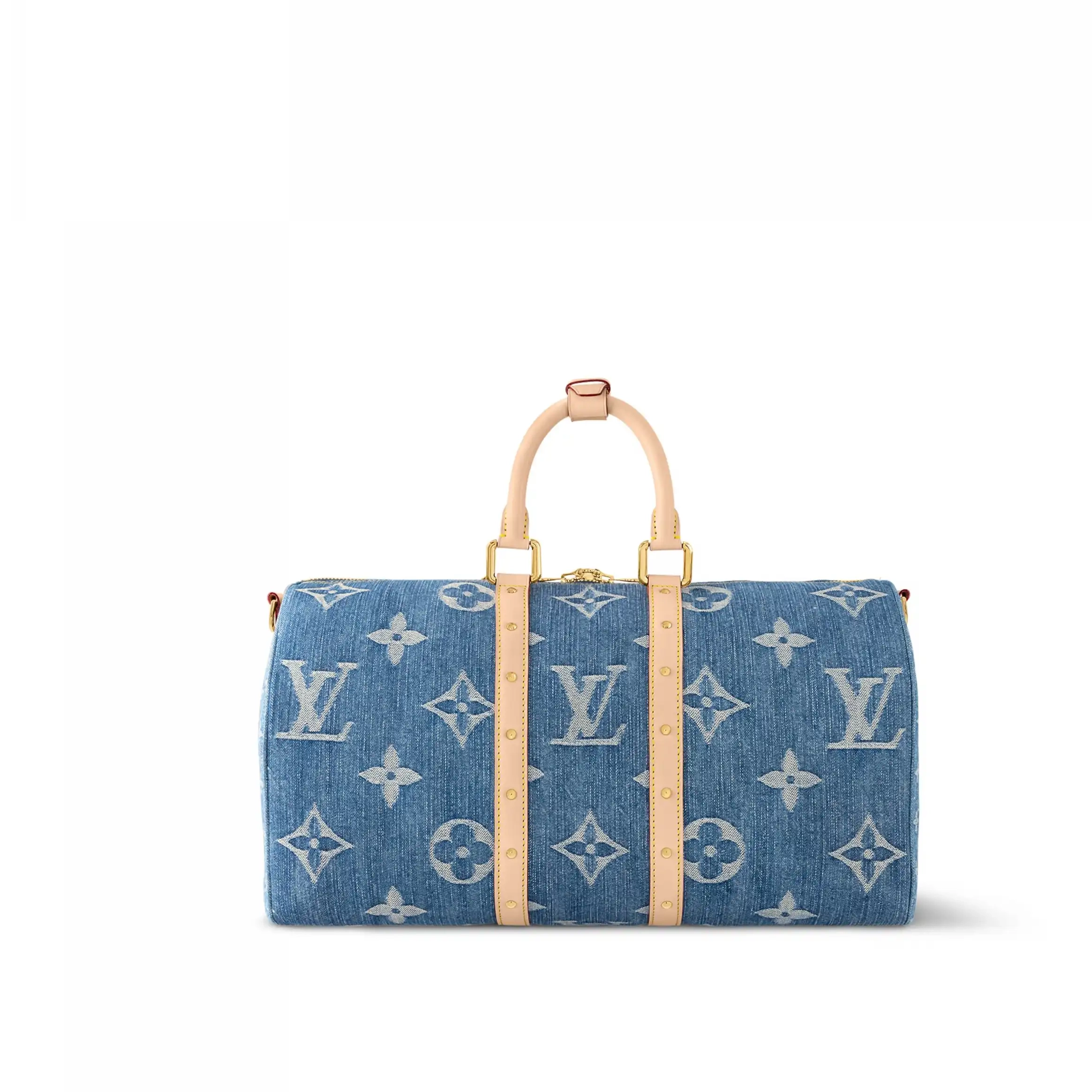 Cheap Bandoulière 45 Vuitton Louis Blue M24315 Keepall Denim 0209