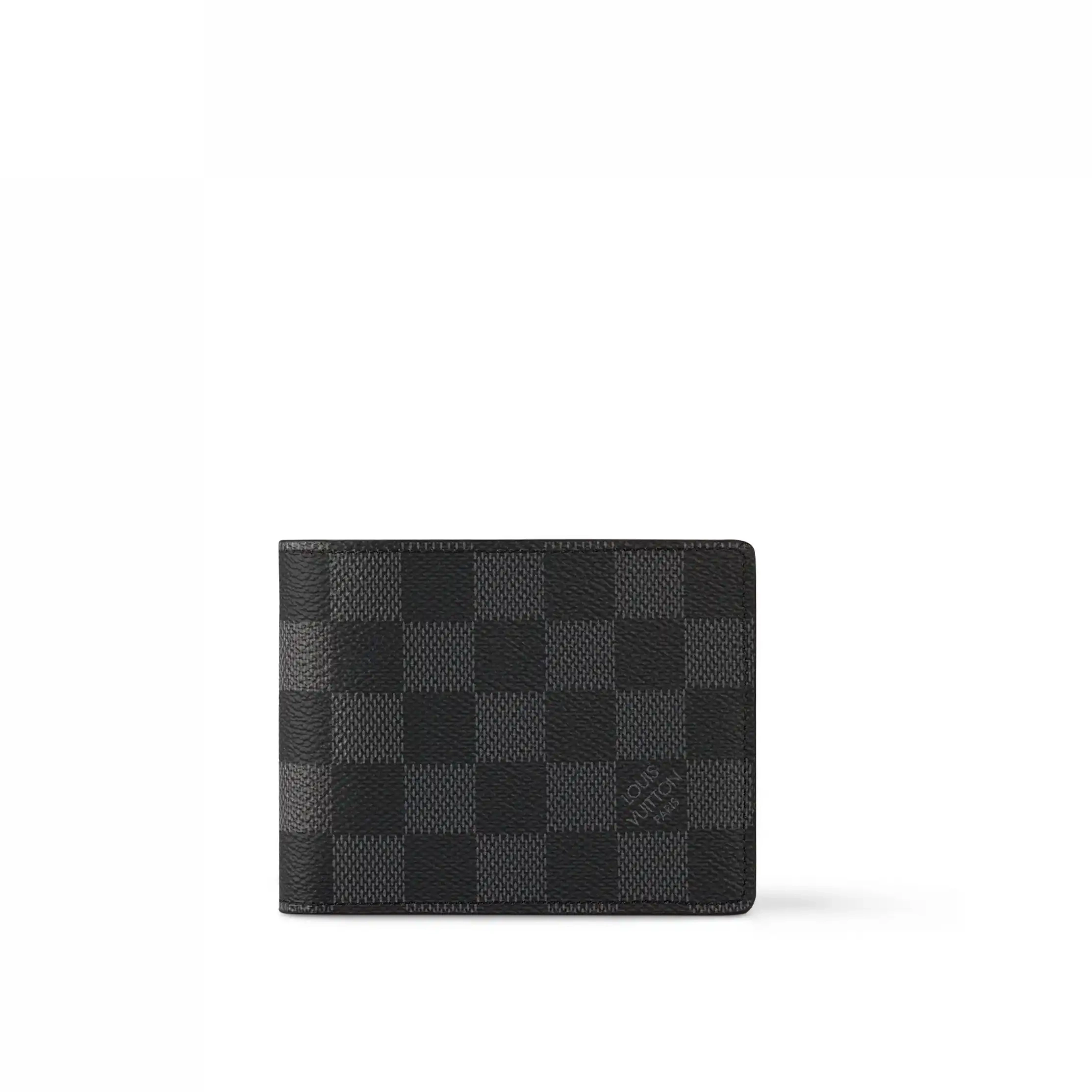 Affordable Slender N63261 Graphite Vuitton Wallet Louis Canvas Damier 0218