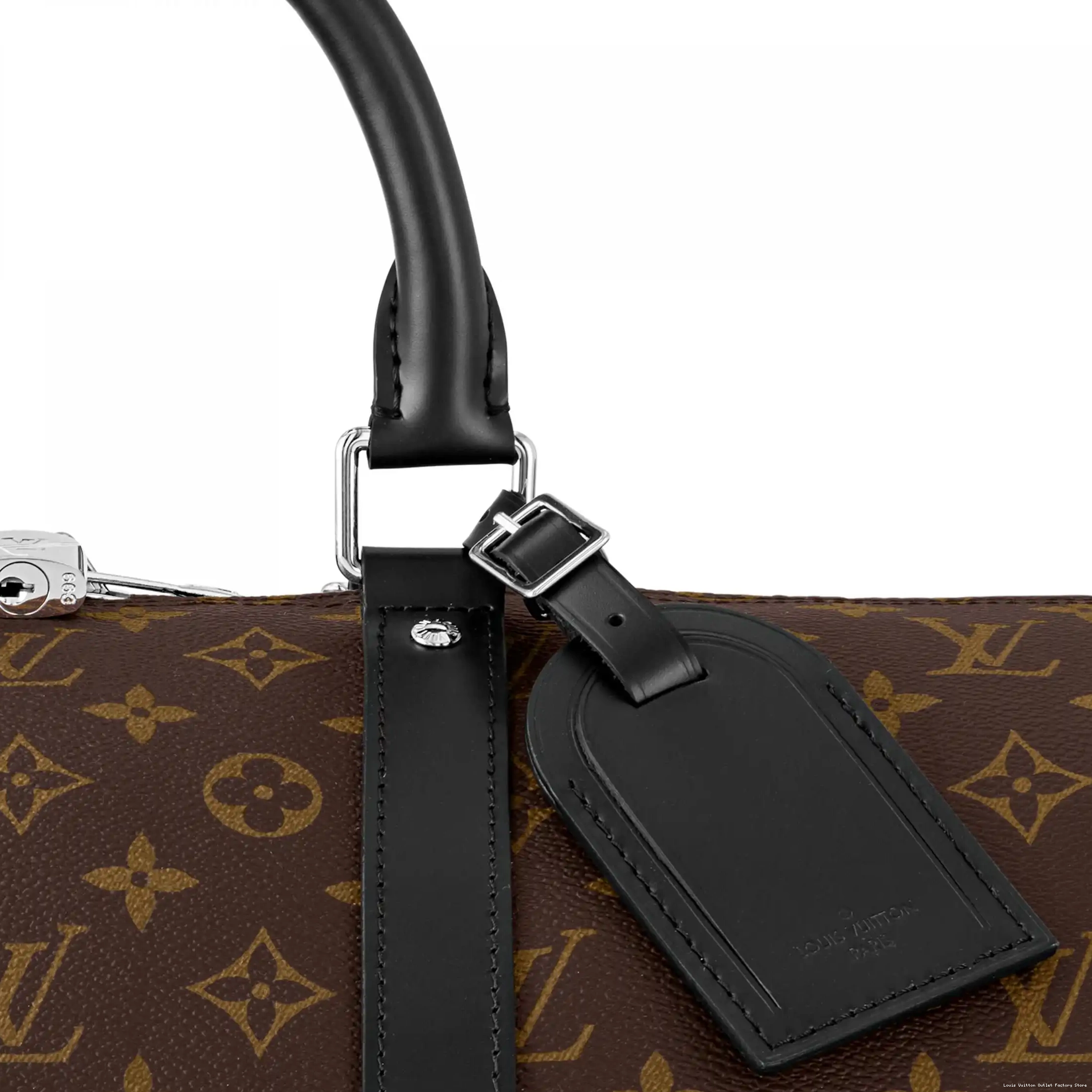 Affordable Black Keepall M56714 Bandouliere 55 Vuitton Louis 0215