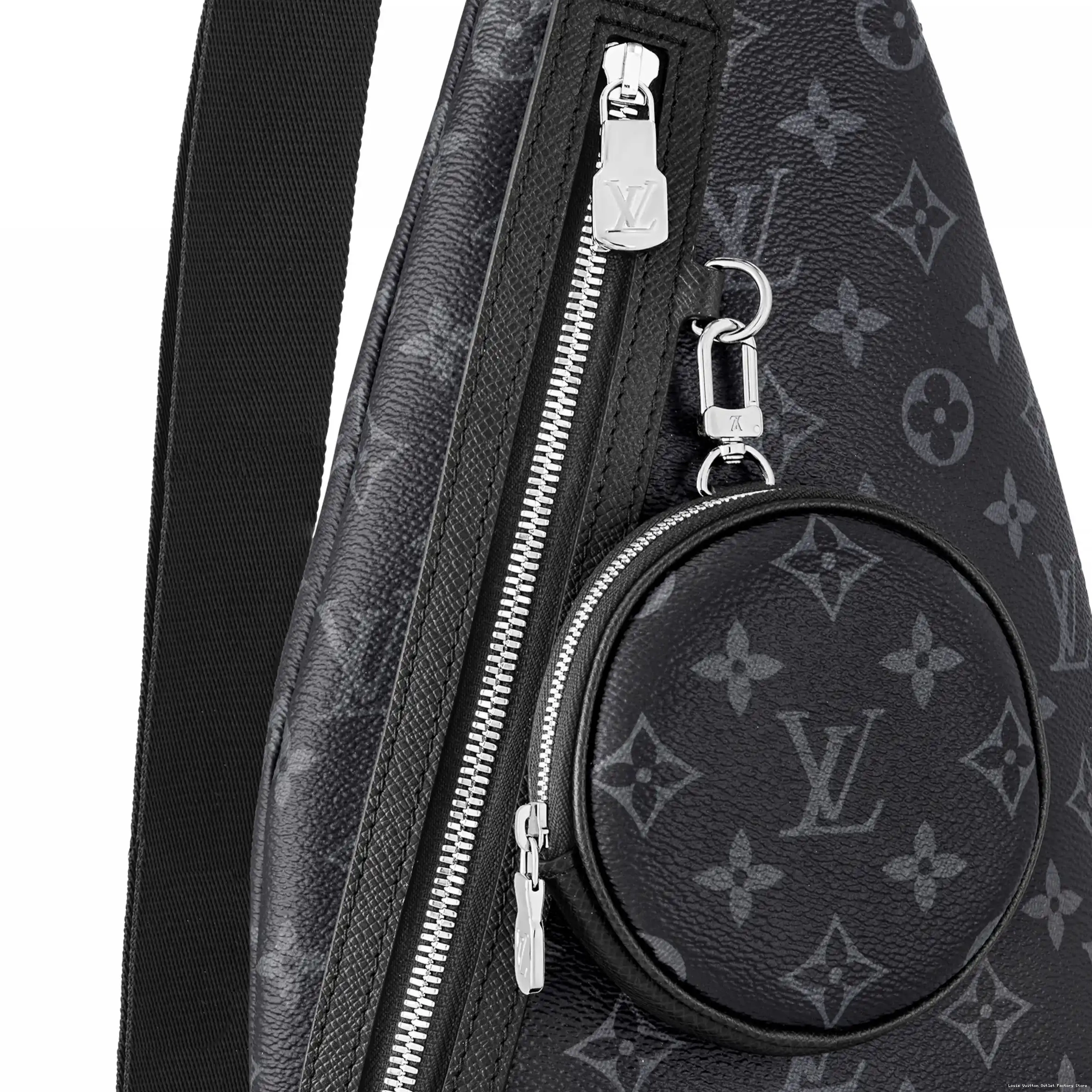 Affordable Eclipse M30936 Monogram Louis Vuitton Slingbag Duo 0210