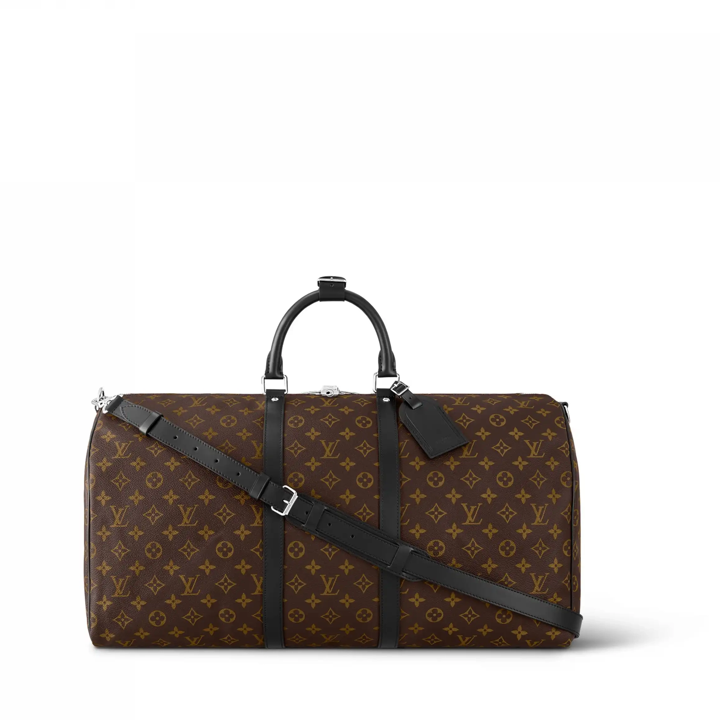 Cheap 55 M56714 Bandouliere Louis Vuitton Keepall Black 0219