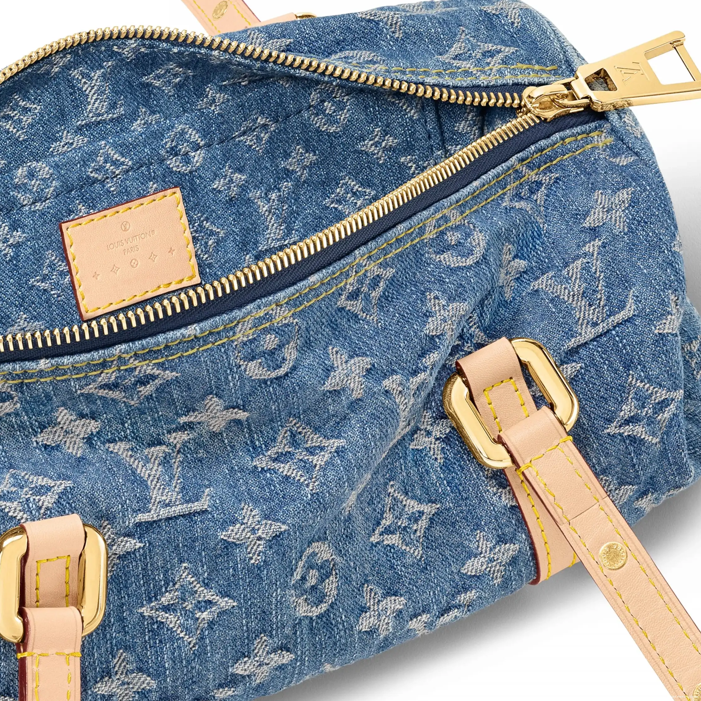 Affordable Papillon Vuitton Blue M46830 Louis Denim 0224